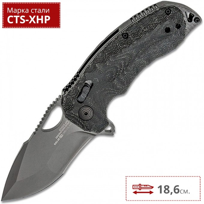 Нож SOG KIKU XR LTE BLACKOUT 12-27-04-57 SG_12-27-04-57