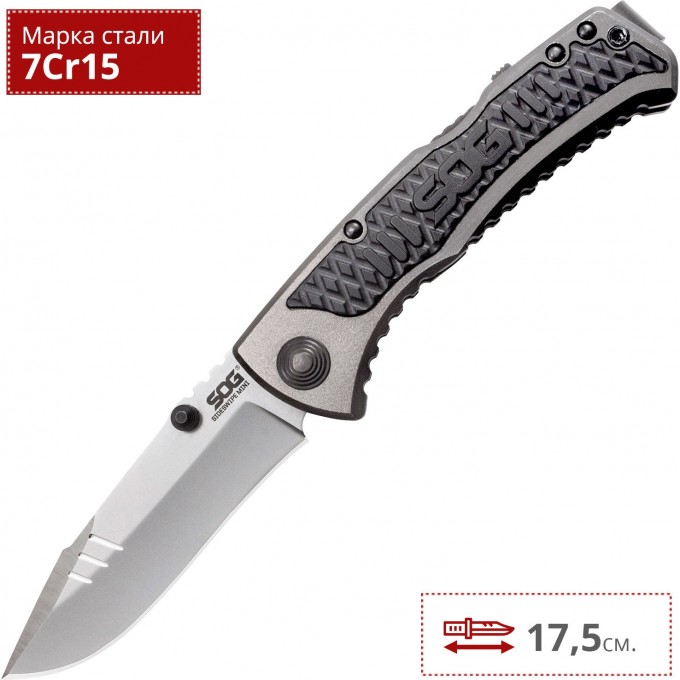 Нож SOG SIDESWIPE MINI SW1001 SG_SW1001